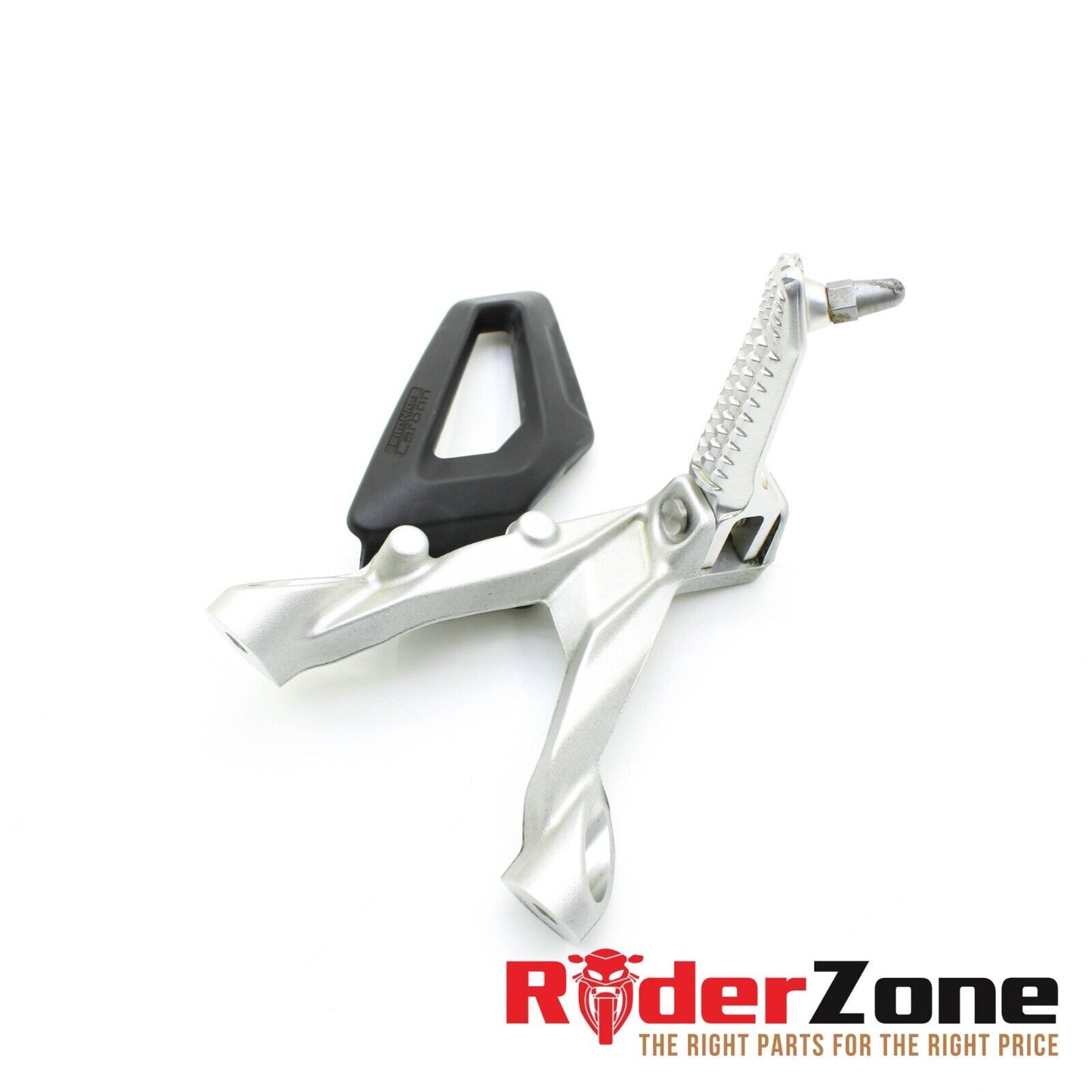 2020 - 2023 BMW S1000RR LEFT REARSET PEDAL PEG FOOTREST BRACKET SILVER GUARD