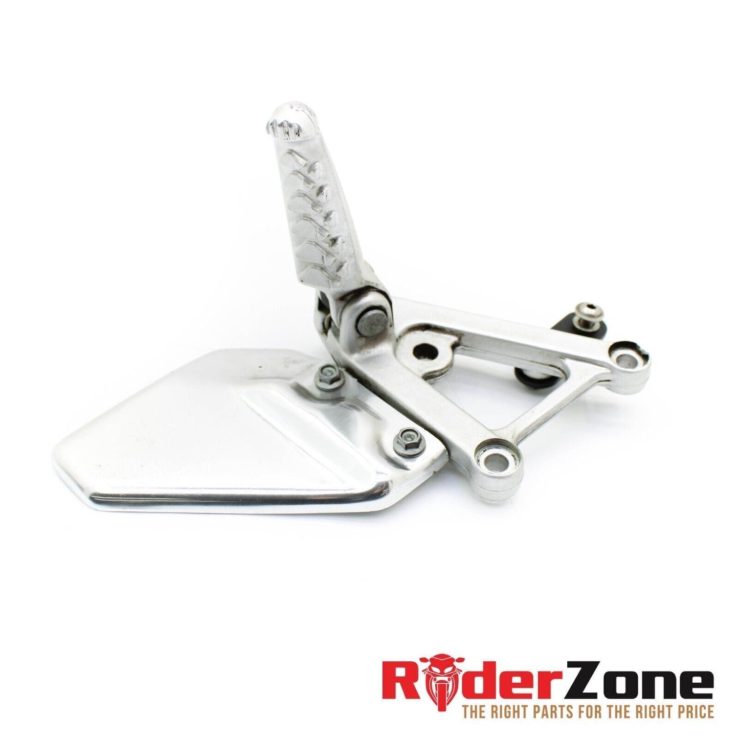 1998 - 2003 APRILIA RSV MILLE LEFT REARSET PEG SILVER BRACKET FOOT PEDAL MOUNT