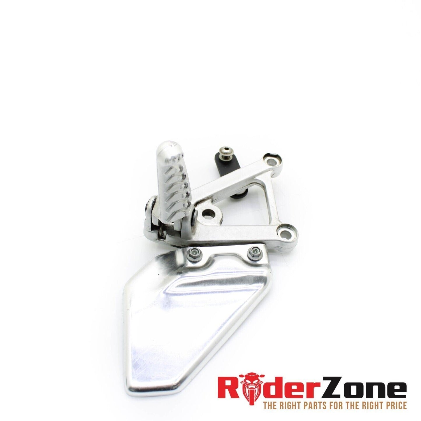 1998 - 2003 APRILIA RSV MILLE LEFT REARSET PEG SILVER BRACKET FOOT PEDAL MOUNT