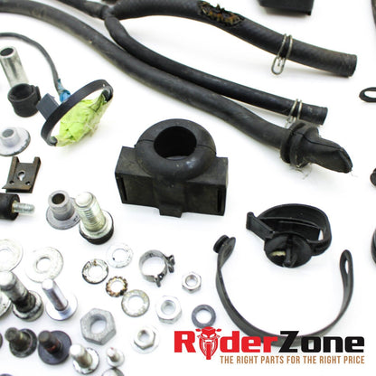 2008 - 2013 DUCATI 848 EVO HARDWARE SET BOLTS MISC THROTTLE HOSES WASHERS STOCK