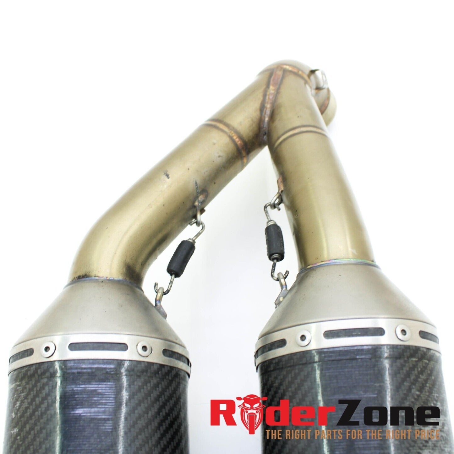 2008 - 2013 DUCATI 848 EVO LEOVINCE EXHAUST CARBON CANS MUFFLERS FULL SYSTEM