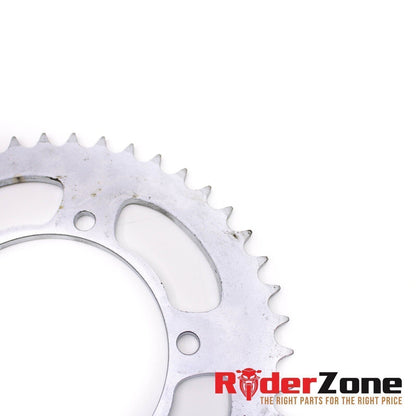 2008 2009 SUZUKI GSXR600 GSXR750 REAR SPROCKET STRAIGHT BACK WHEEL SILVER