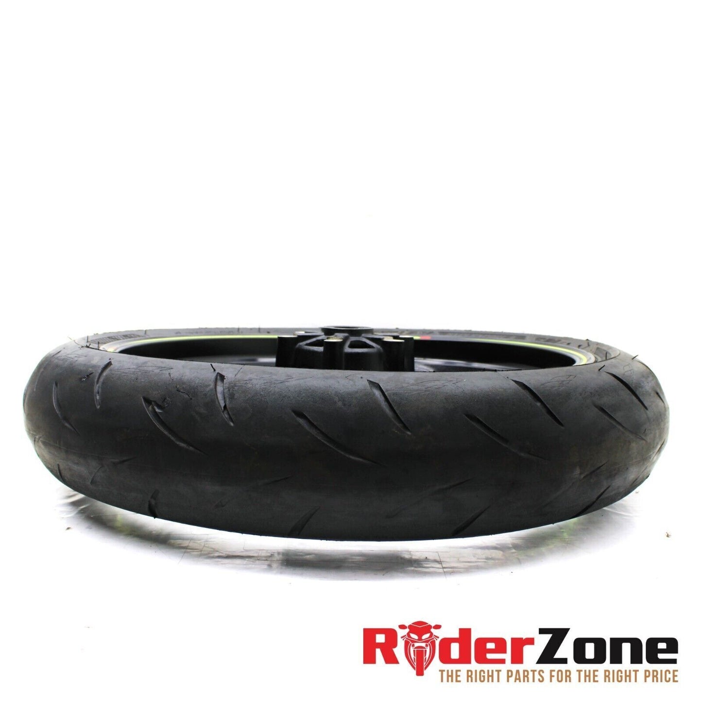 2011 - 2021 SUZUKI GSXR600 GSXR750 FRONT WHEEL RIM BRIDGESTONE TIRE BLACK GOOD