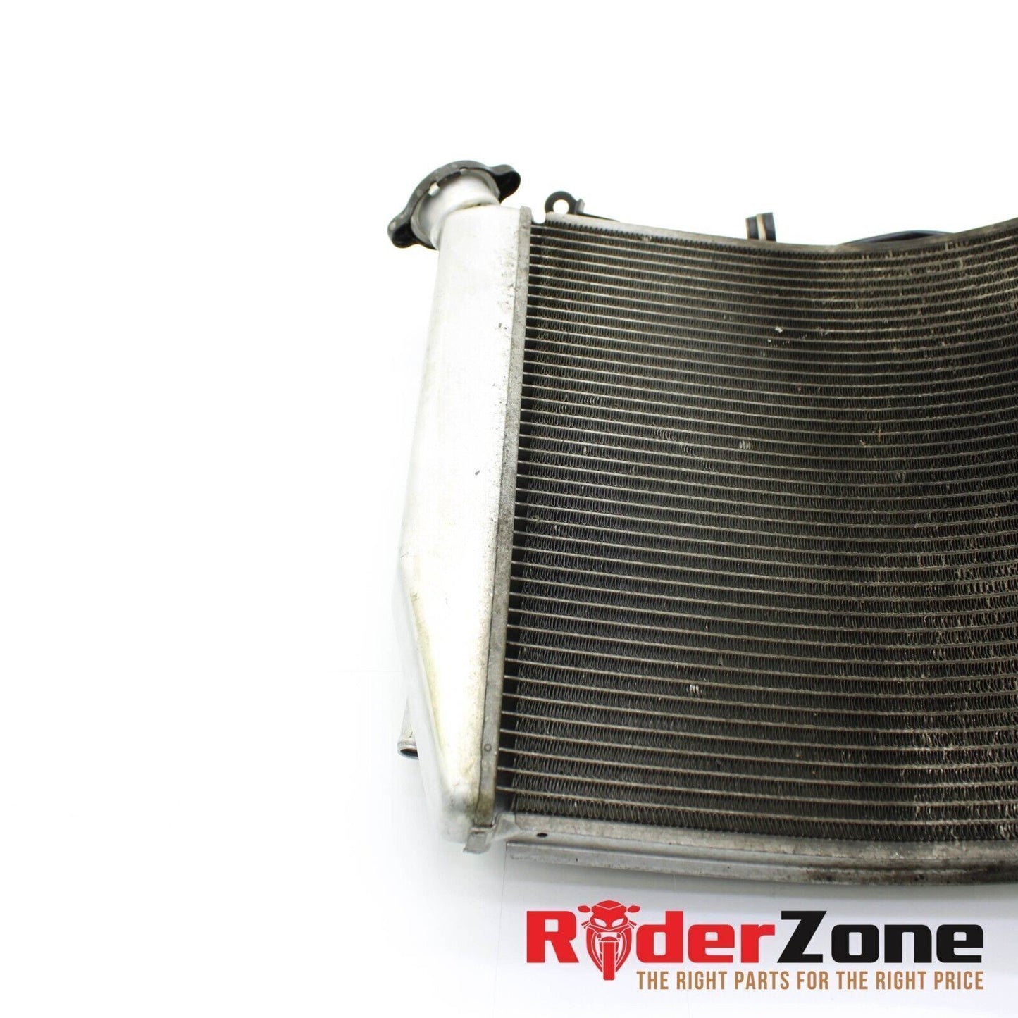 2005 2006 KAWASAKI NINJA ZX6R RADIATOR ENGINE COOLING FAN STRAIGHT MOTOR SILVER