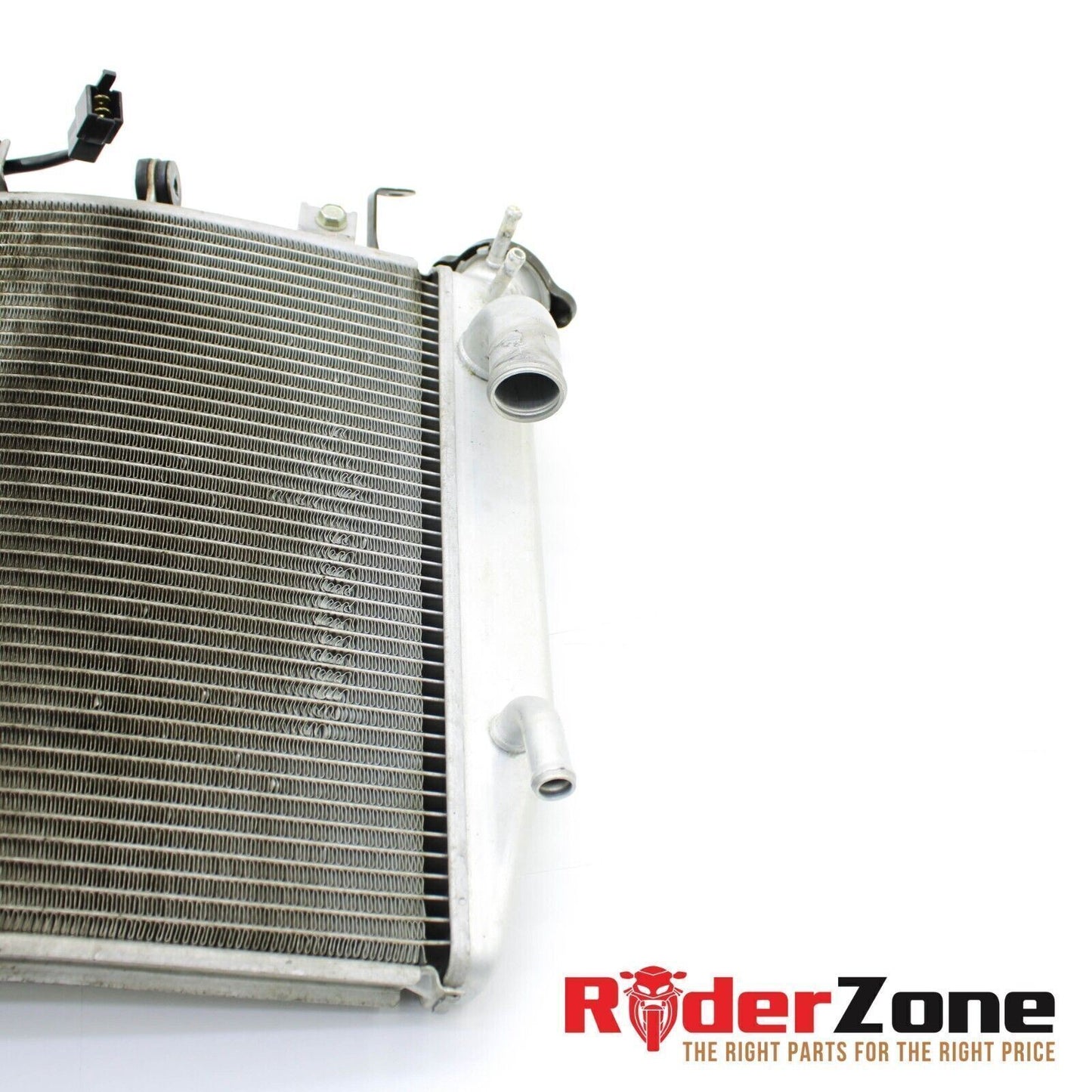 2005 2006 KAWASAKI NINJA ZX6R RADIATOR ENGINE COOLING FAN STRAIGHT MOTOR SILVER