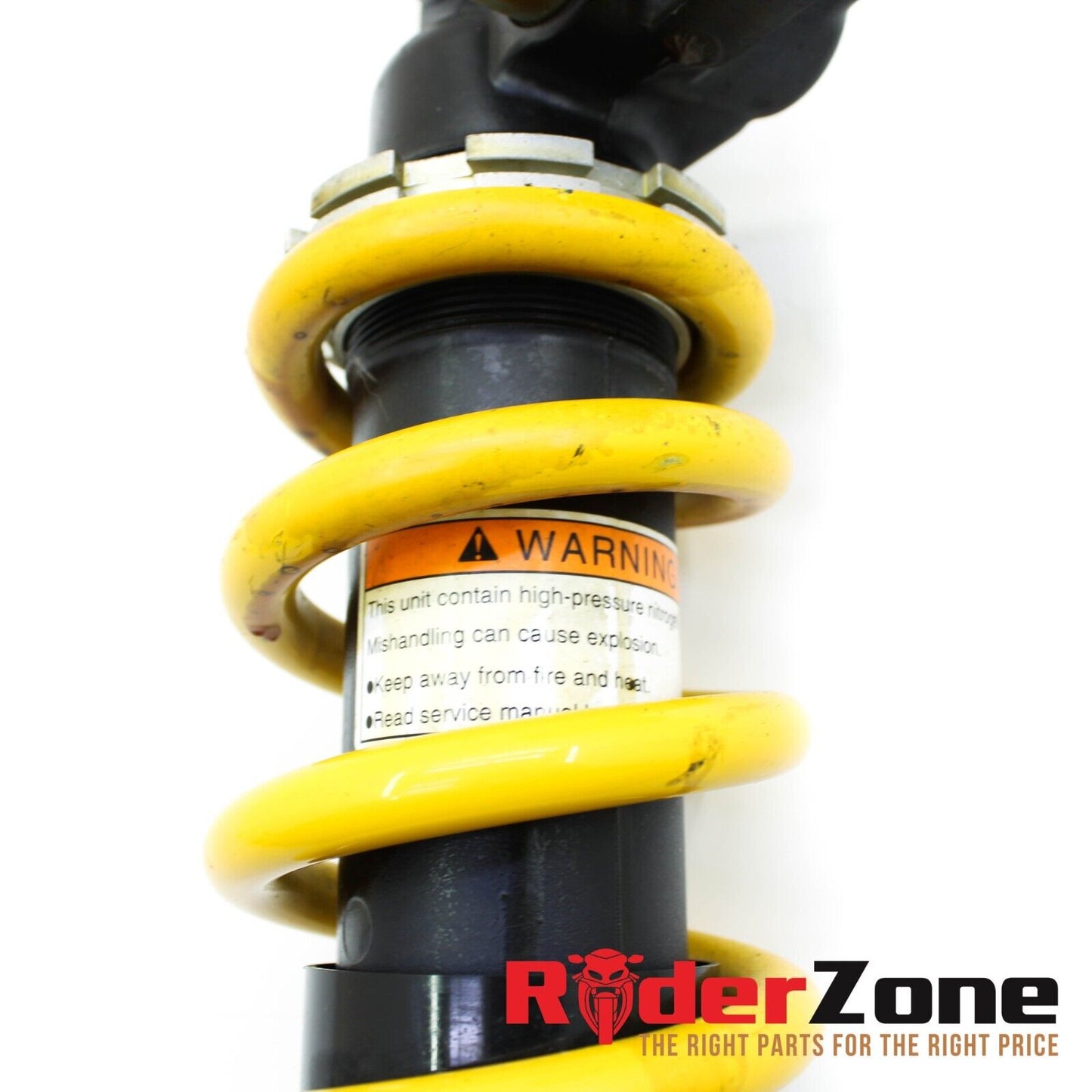 2008 2009 SUZUKI GSXR600 GSXR750 REAR SHOCK SUSPENSION ABSORBER YELLOW SPRING