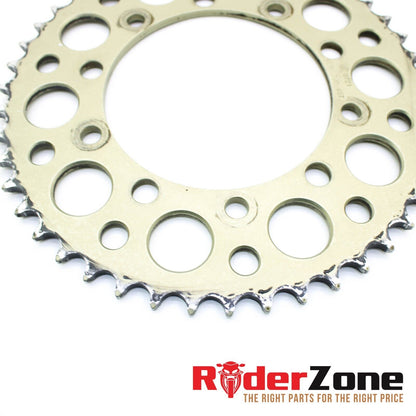 2008 2009 SUZUKI GSXR600 GSXR750 REAR SPROCKET GOLD STRAIGHT AFTERMARKET