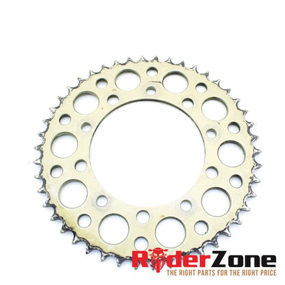 2008 2009 SUZUKI GSXR600 GSXR750 REAR SPROCKET GOLD STRAIGHT AFTERMARKET