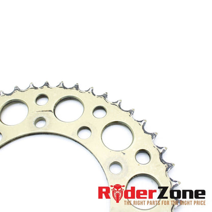 2008 2009 SUZUKI GSXR600 GSXR750 REAR SPROCKET GOLD STRAIGHT AFTERMARKET
