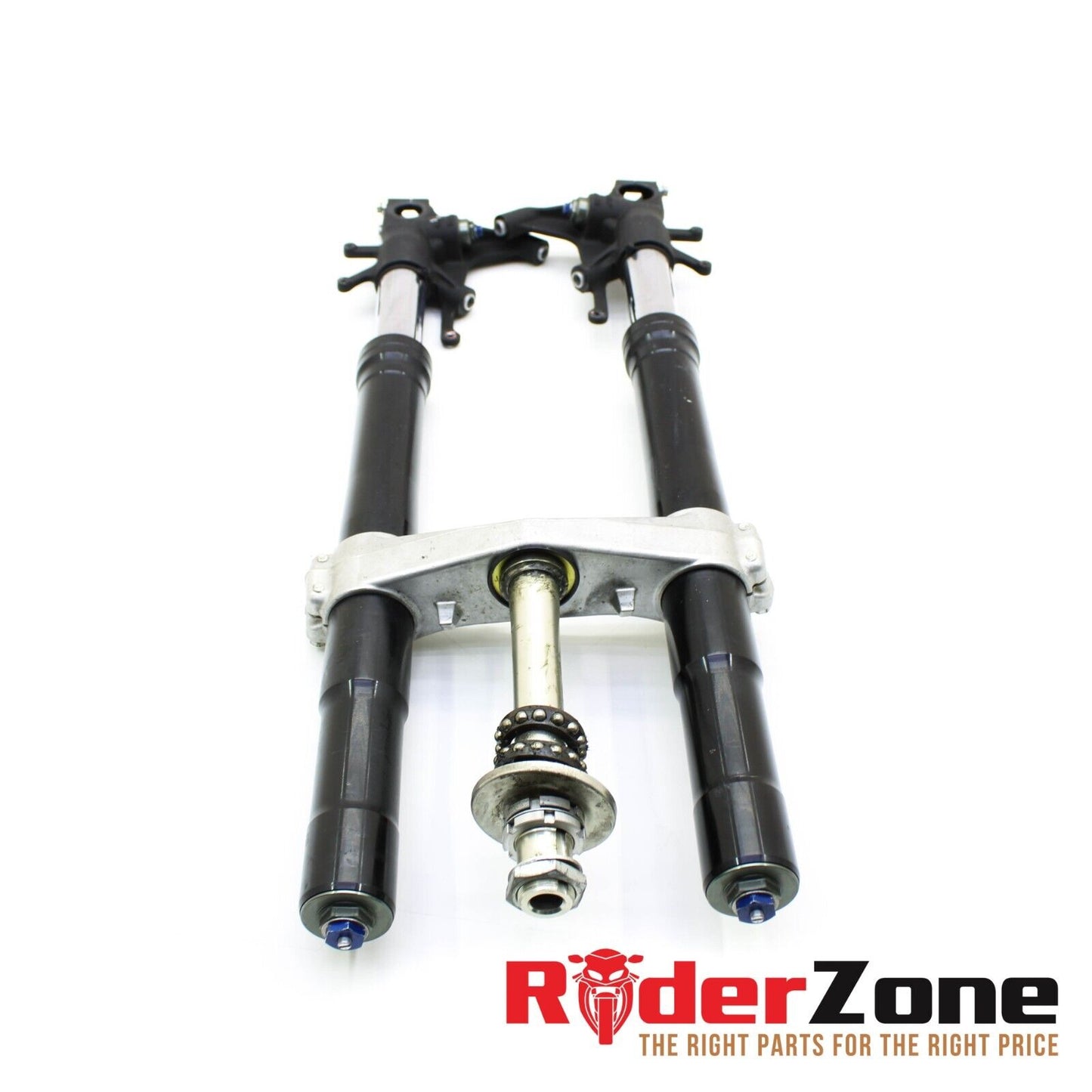 2008 2009 SUZUKI GSXR600 GSXR750 FORKS FRONT SUSPENSION TRIPLE TREE STRAIGHT OEM