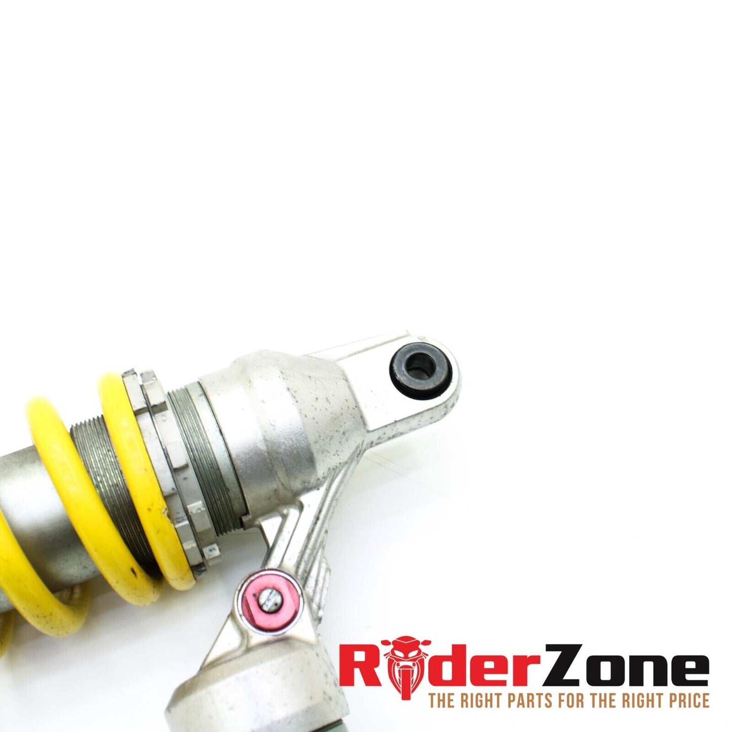 2008 - 2013 DUCATI 848 EVO SHOWA REAR SHOCK BACK SUSPENSION YELLOW SPRING STOCK