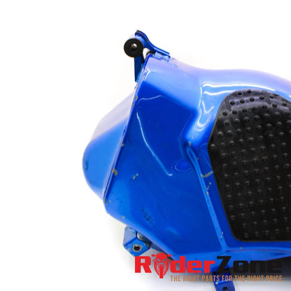 2005 2006 KAWASAKI NINJA ZX6R GAS TANK FUEL CELL PETROL RESERVOIR BLUE *DENTED*