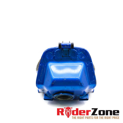 2005 2006 KAWASAKI NINJA ZX6R GAS TANK FUEL CELL PETROL RESERVOIR BLUE *DENTED*