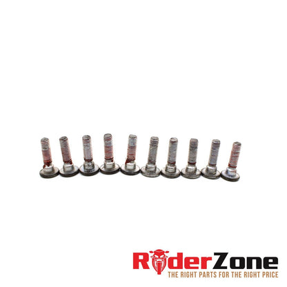 1998 - 2021 KAWASAKI NINJA ZX6R FRONT ROTOR BOLTS BRAKE DISC HARDWARE SCREW SET