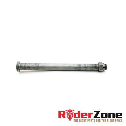 2005 2006 KAWASAKI NINJA ZX6R REAR AXLE WHEEL RIM PIVOT BOLT AXEL STRAIGHT NUT