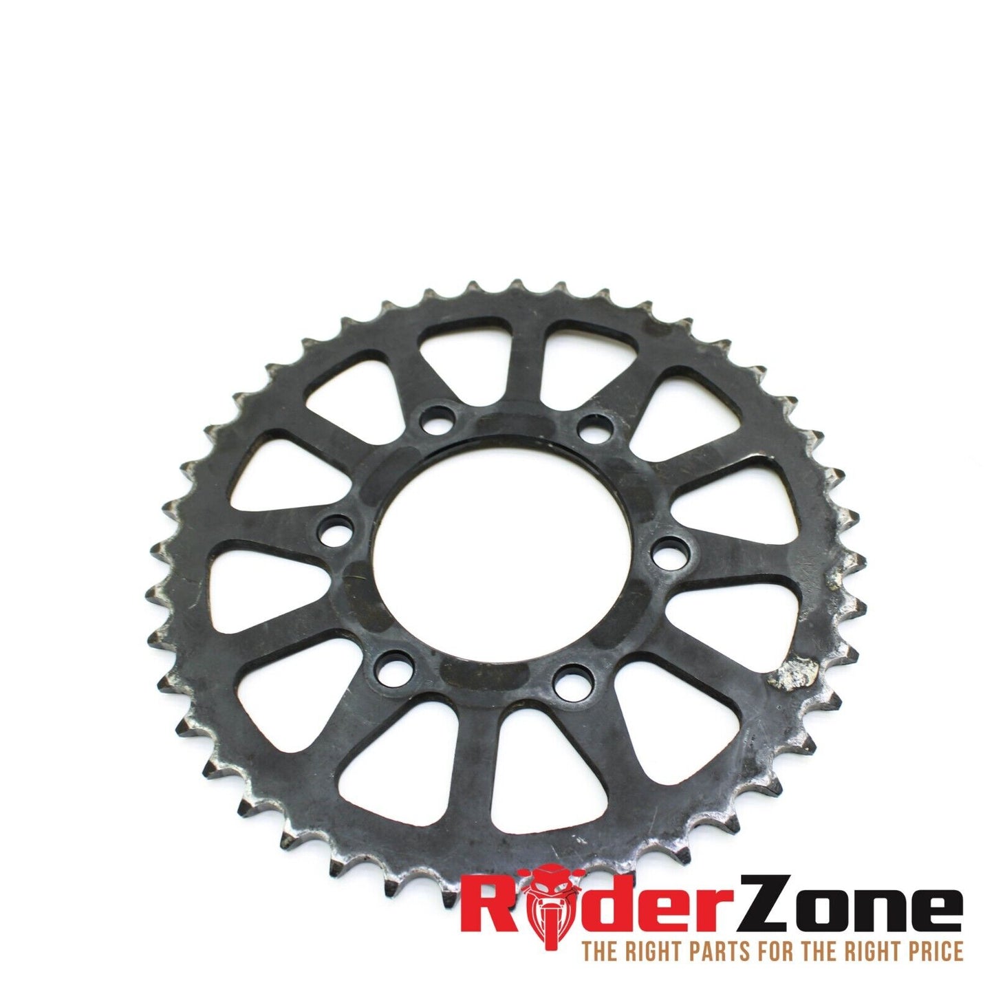 2005 2006 KAWASAKI NINJA ZX6R REAR SPROCKET BLACK WHEEL WHEEL STRAIGHT