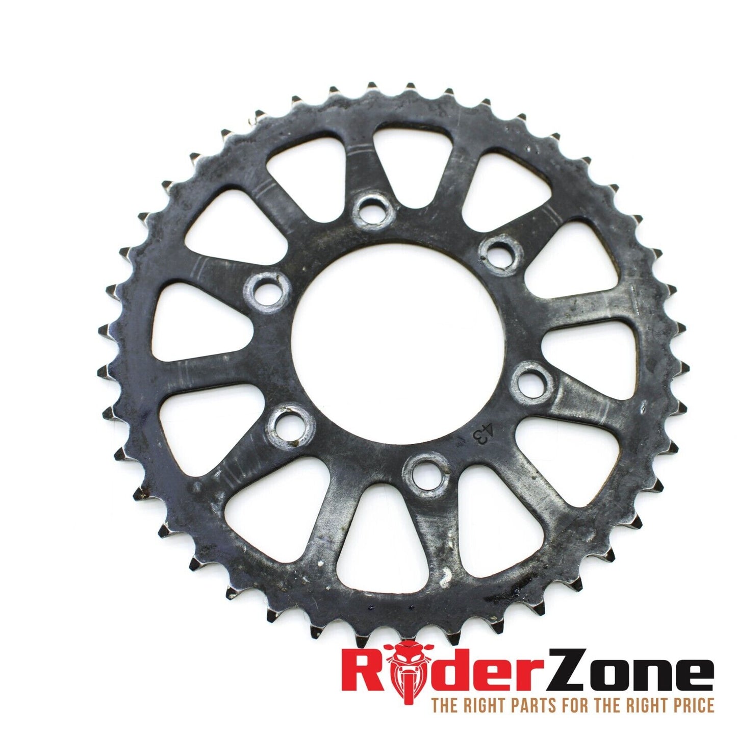 2005 2006 KAWASAKI NINJA ZX6R REAR SPROCKET BLACK WHEEL WHEEL STRAIGHT