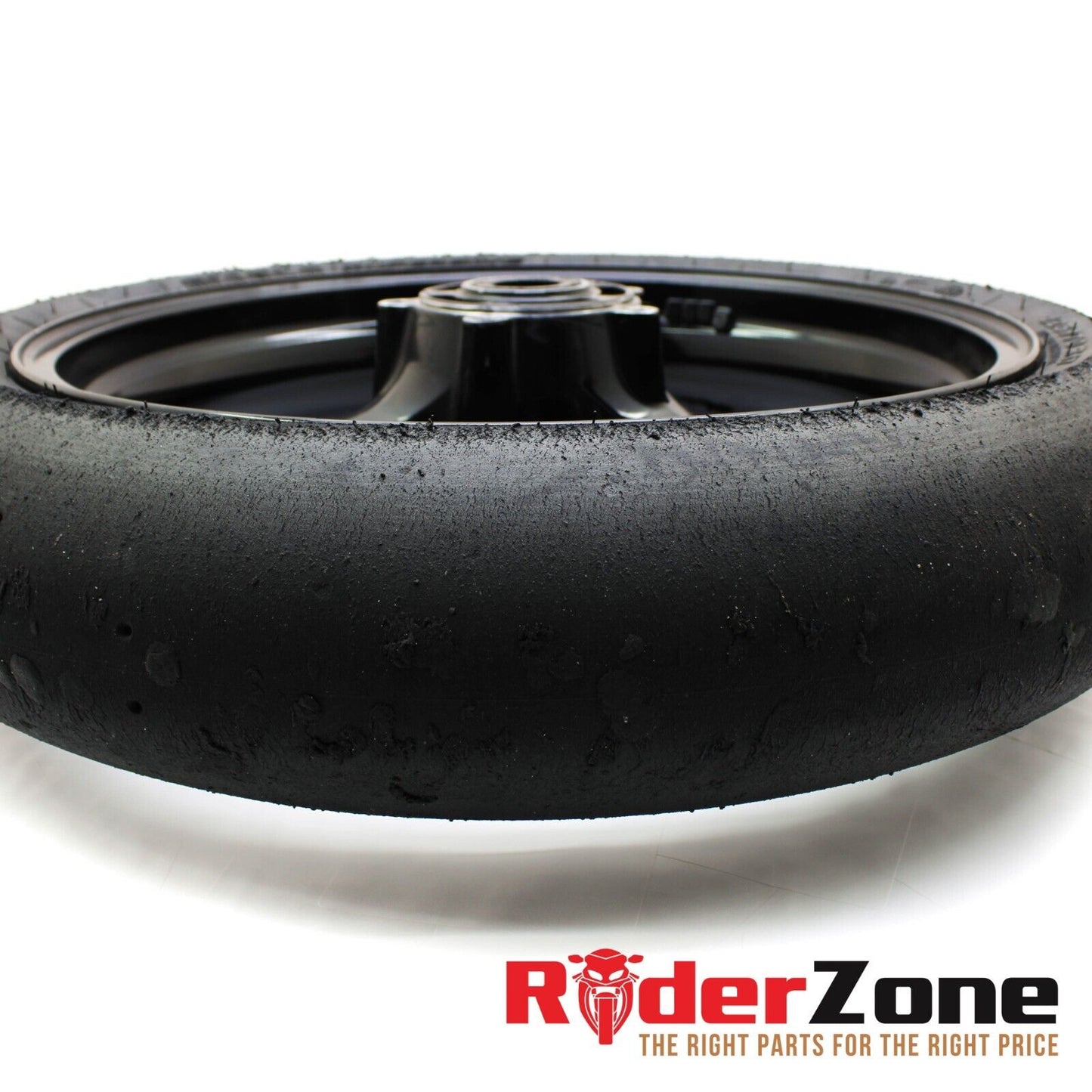 2006 2007 SUZUKI GSXR600 GSXR750 FRONT WHEEL BLACK RIM RACE SLICK 05-08 GSXR1000