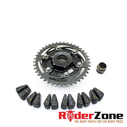 2007 2008 SUZUKI GSXR1000 SUPERLITE REAR SPROCKET HUB BLACK TRACK READY CUSHIONS