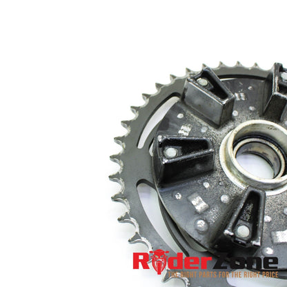 2007 2008 SUZUKI GSXR1000 SUPERLITE REAR SPROCKET HUB BLACK TRACK READY CUSHIONS