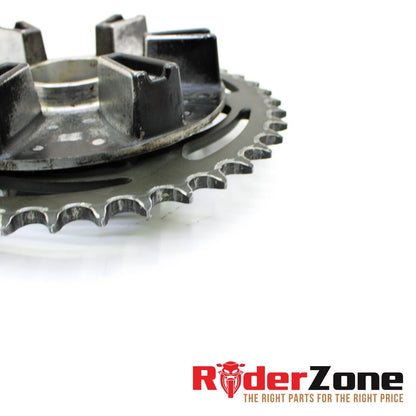 2007 2008 SUZUKI GSXR1000 SUPERLITE REAR SPROCKET HUB BLACK TRACK READY CUSHIONS