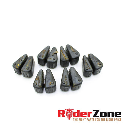 2007 2008 SUZUKI GSXR1000 SUPERLITE REAR SPROCKET HUB BLACK TRACK READY CUSHIONS