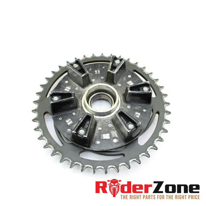 2007 2008 SUZUKI GSXR1000 SUPERLITE REAR SPROCKET HUB BLACK TRACK READY CUSHIONS
