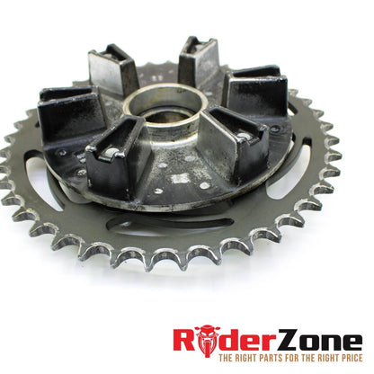 2007 2008 SUZUKI GSXR1000 SUPERLITE REAR SPROCKET HUB BLACK TRACK READY CUSHIONS