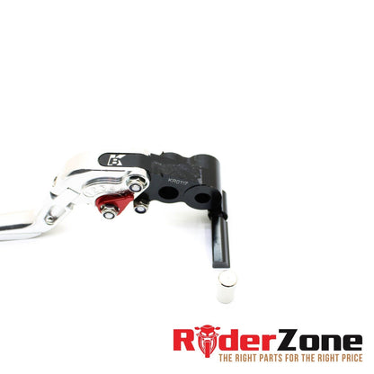 2007 2008 SUZUKI GSXR1000 KB FRONT LEVERS CLUTCH MASTER BRAKE CYLINDER SILVER OE