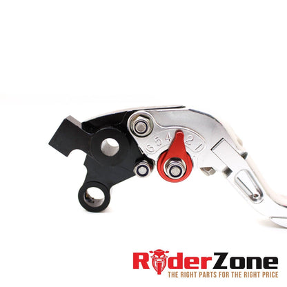 2007 2008 SUZUKI GSXR1000 KB FRONT LEVERS CLUTCH MASTER BRAKE CYLINDER SILVER OE