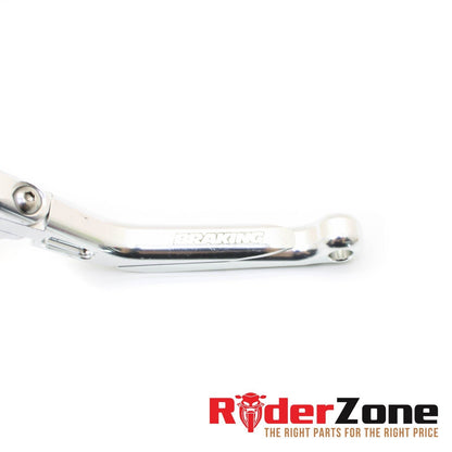 2007 2008 SUZUKI GSXR1000 KB FRONT LEVERS CLUTCH MASTER BRAKE CYLINDER SILVER OE