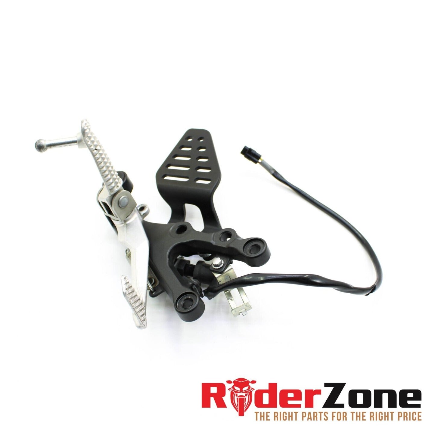 2008 - 2016 YAMAHA YZF R6 RIGHT REARSET REAR SET DRIVER FOOT PEG REST STOP BLACK