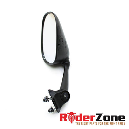 2008 - 2016 YAMAHA YZF R6 RIGHT MIRROR SIDE REAR VIEW BLACK BRACKET MOUNT