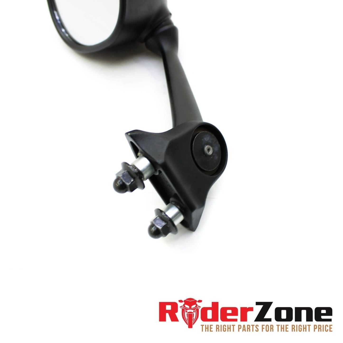 2008 - 2016 YAMAHA YZF R6 RIGHT MIRROR SIDE REAR VIEW BLACK BRACKET MOUNT