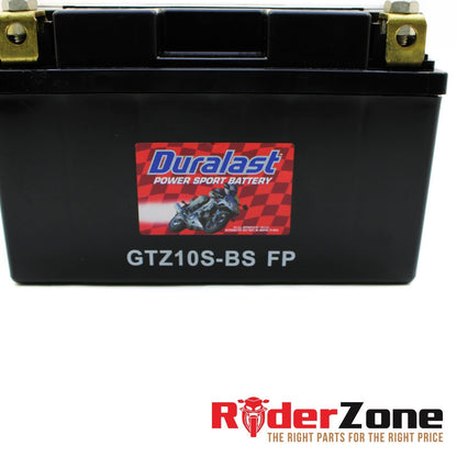 2008 - 2016 YAMAHA YZF R6 DURALAST BATTERY AMP TESTED GTZ10S-BS FP