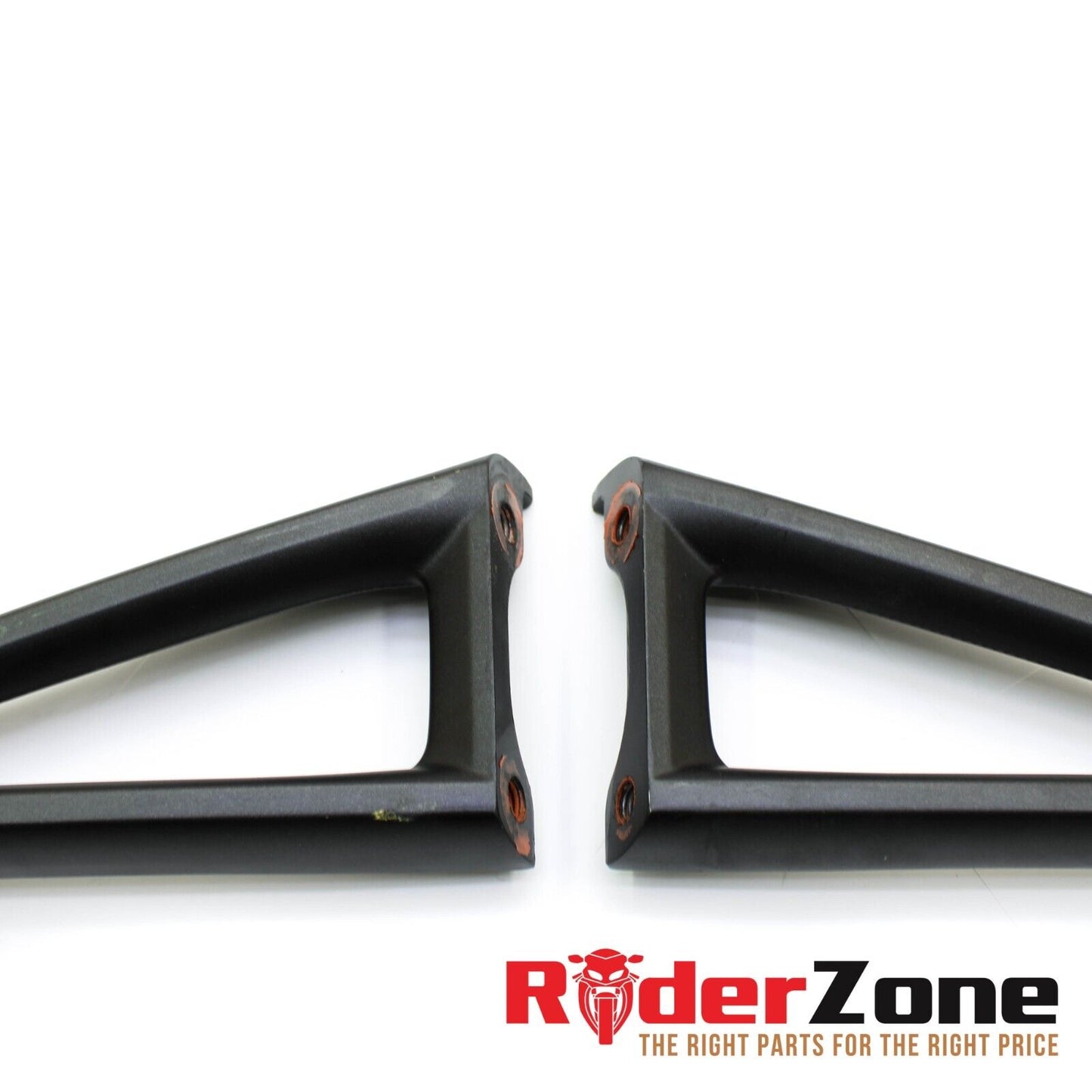 2008 - 2016 YAMAHA YZF R6 PASSENGER PEGS RIGHT LEFT FOOT REST REAR SET BLACK OEM