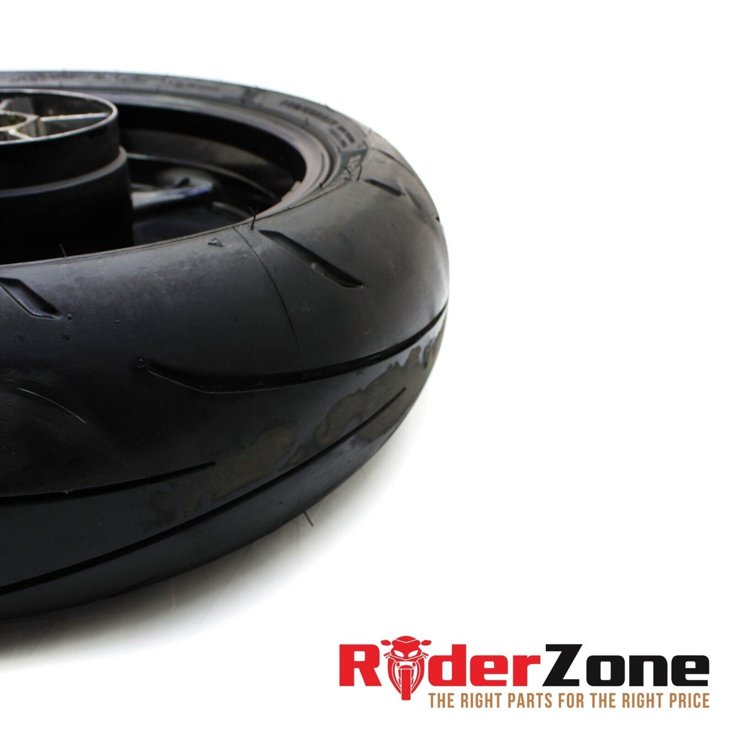 2008 2009 SUZUKI GSXR600 GSXR750 REAR WHEEL DUNLOP TIRE STRAIGHT BLACK STOCK