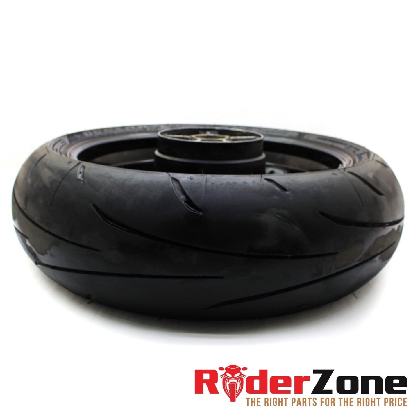 2008 2009 SUZUKI GSXR600 GSXR750 REAR WHEEL DUNLOP TIRE STRAIGHT BLACK STOCK