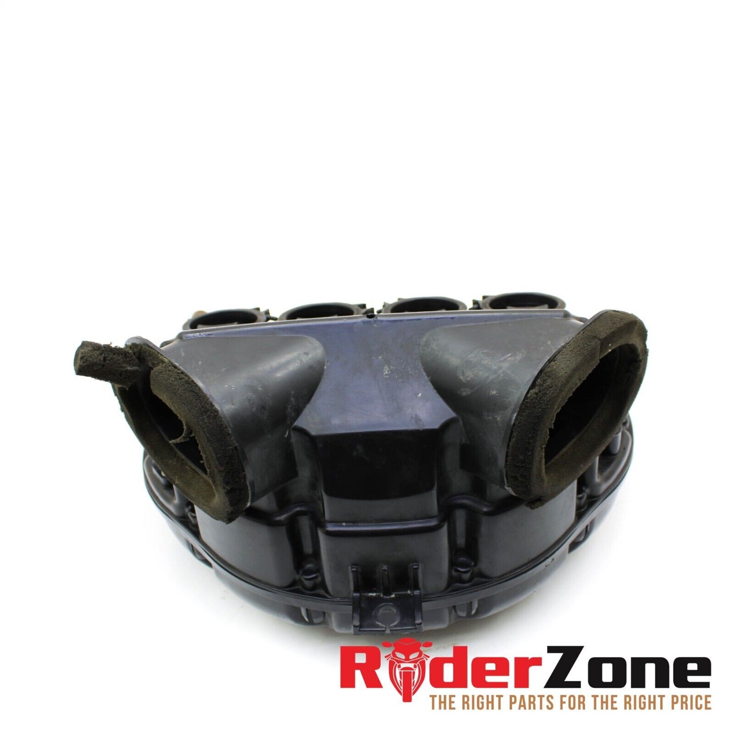 2008 2009 SUZUKI GSXR600 AIRBOX INTAKE HOUSING FILTER BLACK VELOCITY STACKS