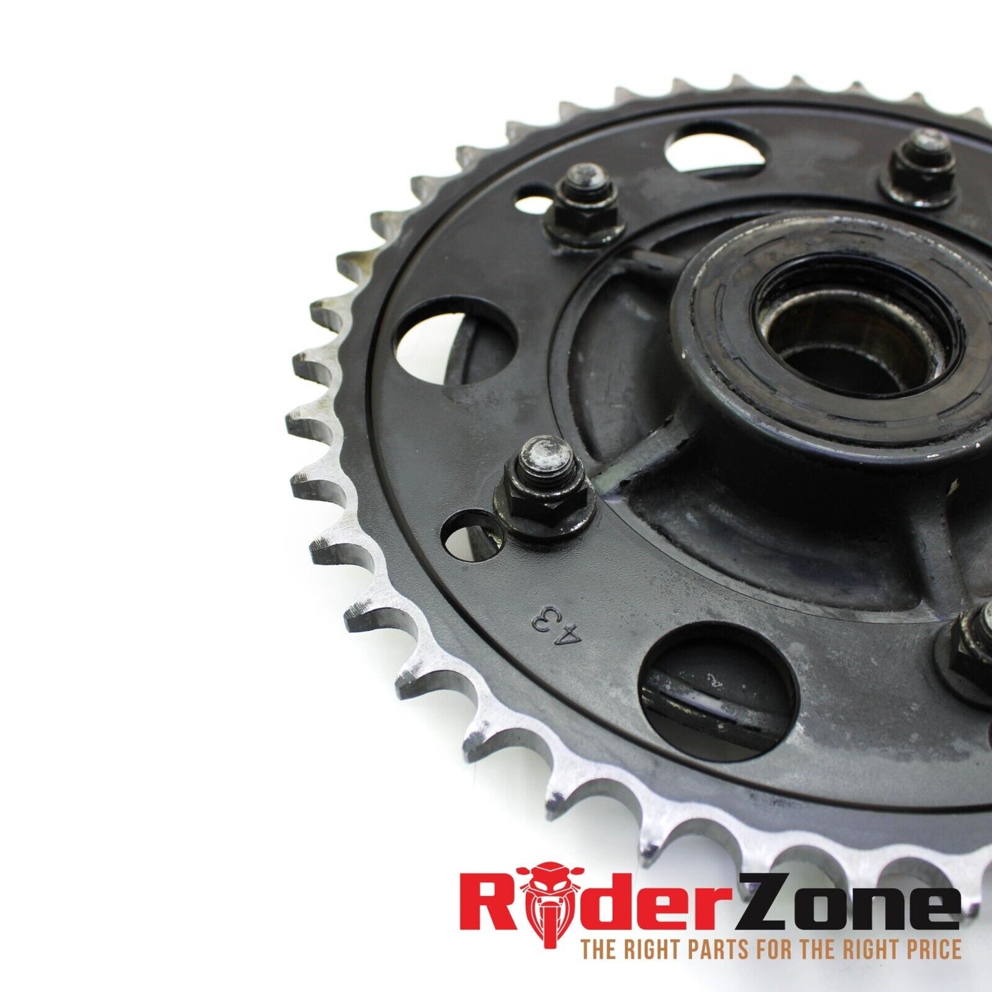 2008 2009 SUZUKI GSXR600 REAR SPROCKET BACK HUB BLACK CUSHIONS OEM 64511-35F50