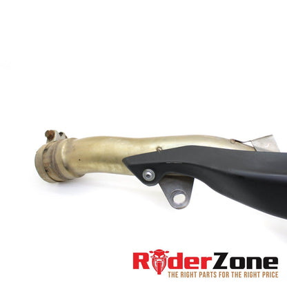 2012 - 2021 KAWASAKI NINJA ZX14R SLIP ON SET EXHAUST PIPE BLACK MUFFLERS STOCK