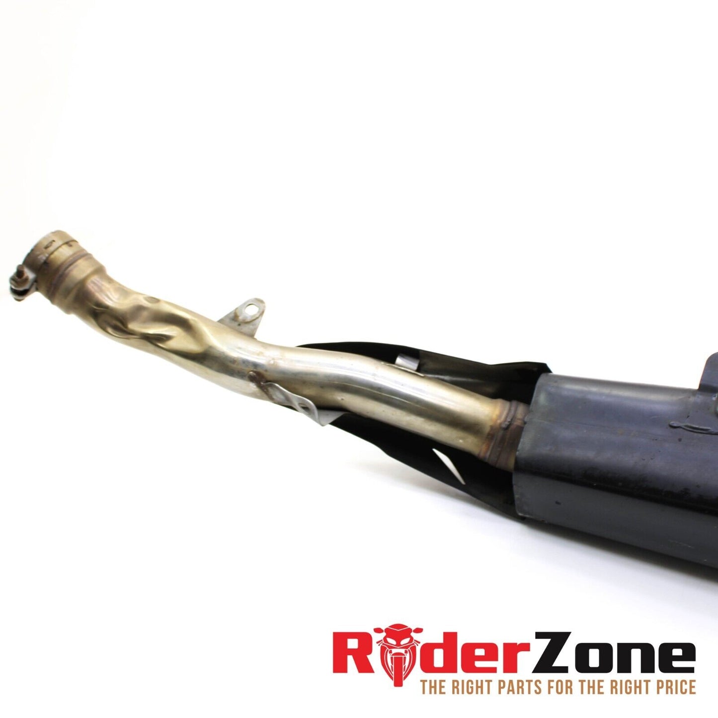 2012 - 2021 KAWASAKI NINJA ZX14R SLIP ON SET EXHAUST PIPE BLACK MUFFLERS STOCK