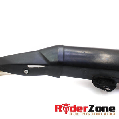 2012 - 2021 KAWASAKI NINJA ZX14R SLIP ON SET EXHAUST PIPE BLACK MUFFLERS STOCK