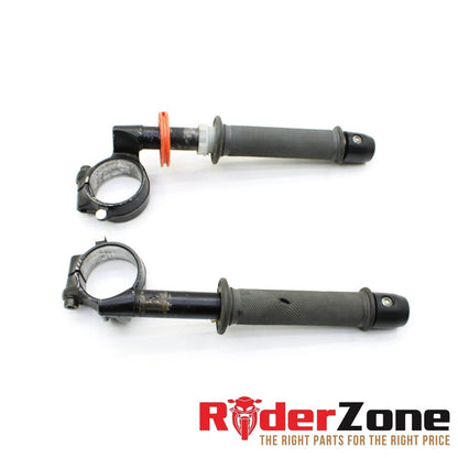 2004 2005 HONDA CBR1000RR HANDLE BAR STRAIGHT LEFT RIGHT GRIP CLIP ON SET