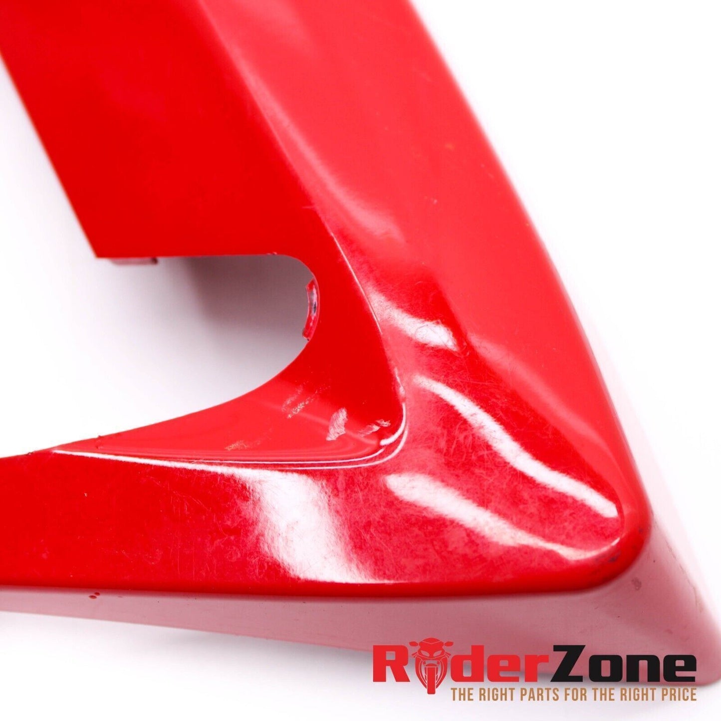 2006 2007 SUZUKI GSXR600 GSXR750 LEFT MID FAIRING RED COWLING SIDE LOWER PLASTIC