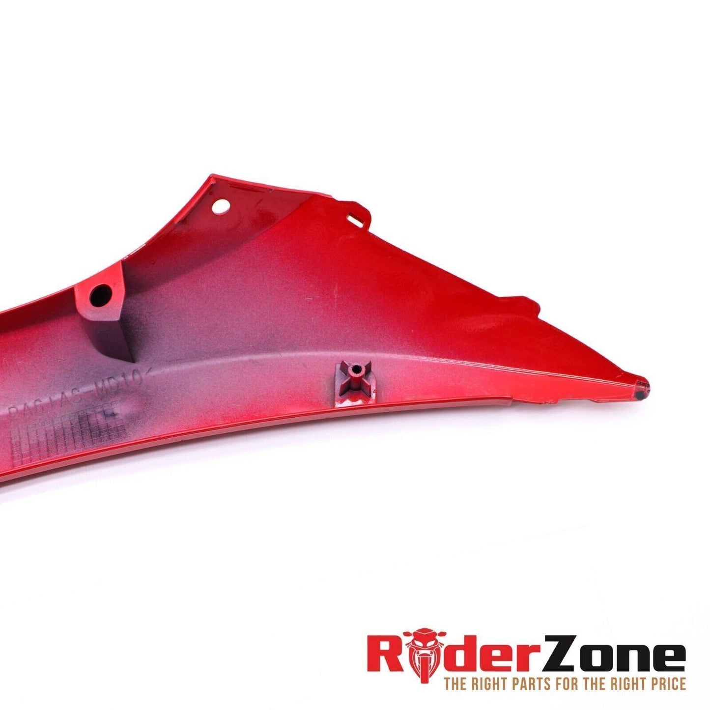 2006 2007 SUZUKI GSXR600 GSXR750 LEFT MID FAIRING RED COWLING SIDE LOWER PLASTIC