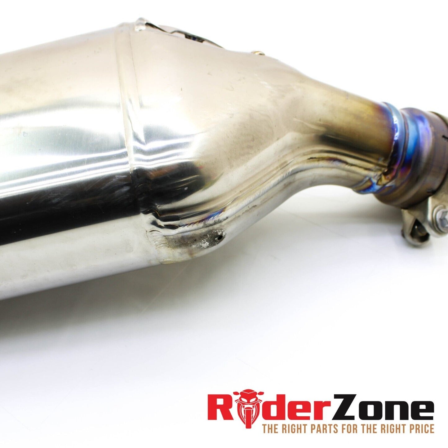 2021 - 2023 KAWASAKI NINJA ZX10R EXHAUST END PIPE MUFFLER SILVER