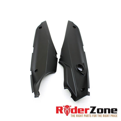 2013 -2015 DUCATI HYPERMOTARD FRAME COVERS SIDE COWL PANEL TRIM BLACK STOCK