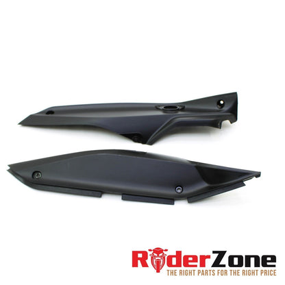 2013 -2015 DUCATI HYPERMOTARD FRAME COVERS SIDE COWL PANEL TRIM BLACK STOCK