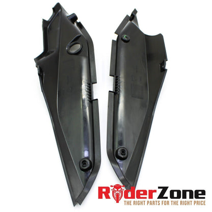 2013 -2015 DUCATI HYPERMOTARD FRAME COVERS SIDE COWL PANEL TRIM BLACK STOCK